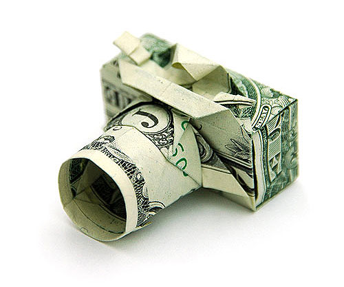 boooom origami dollar bill art