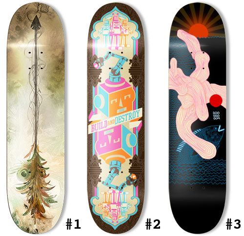 booooooom blog skateboard design contest project 4