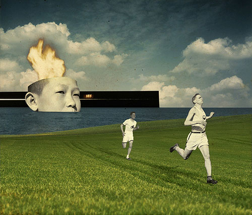 joseba elorza miraruido sound designer collage graphic design boom