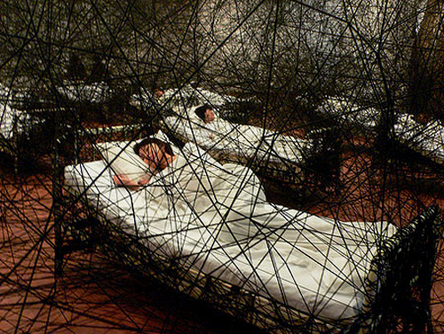chiharu shiota art artist string booooooom blog