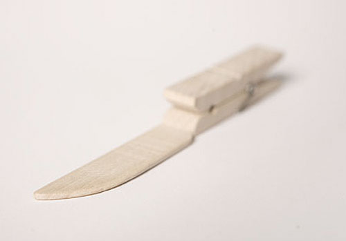 bartosz mucha design clothes pin beech wood