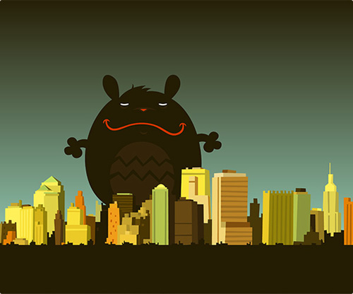 booooooom cookie illustration drawing