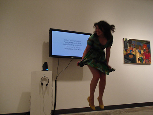 jumping in art museums galleries allison reimus
