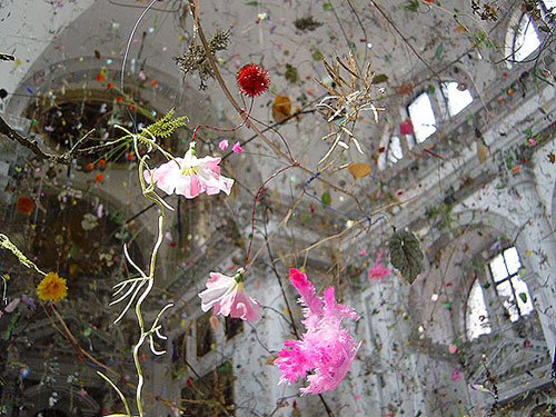 Gerda Steiner Jorg Lenzlinger brainforest art artist installation