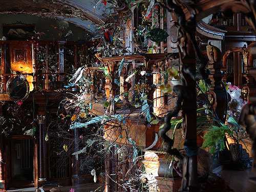 Gerda Steiner Jorg Lenzlinger brainforest art artist installation