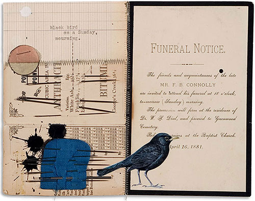 mary emma hawthorne collage paper illustration