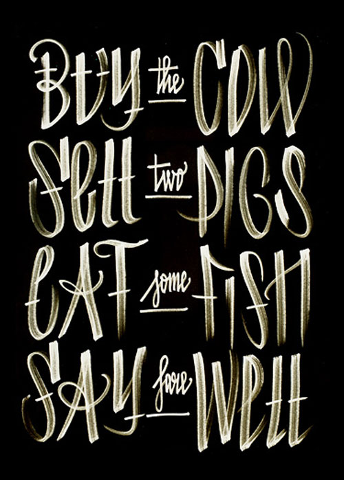 job wouters letman type lettering