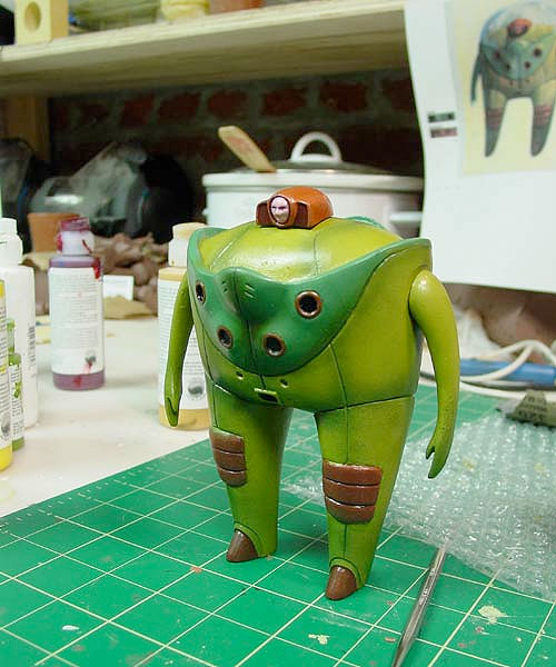 mars-1 sculpture painter illustrator illustration
