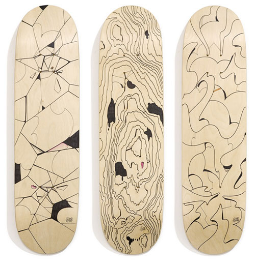 no comply australia artshow skateboard