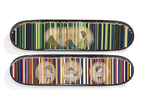 no comply australia artshow skateboard