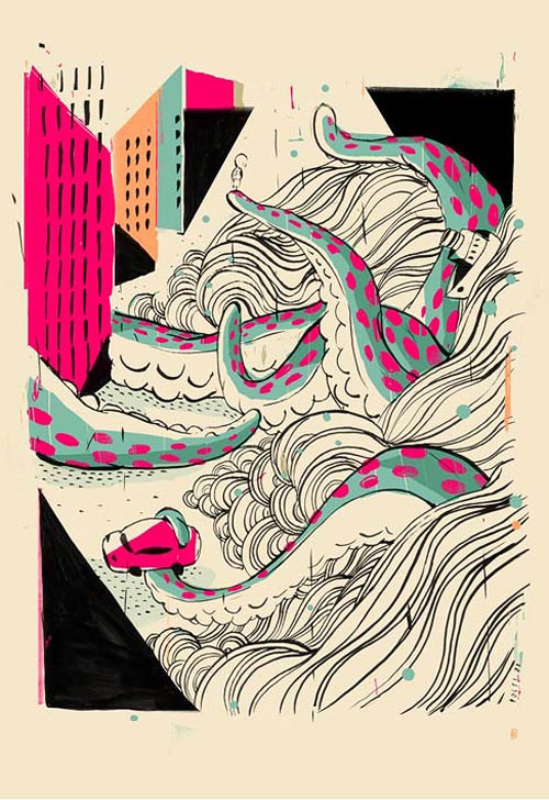 pietari posti illustrator illustration