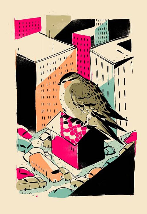pietari posti illustrator illustration