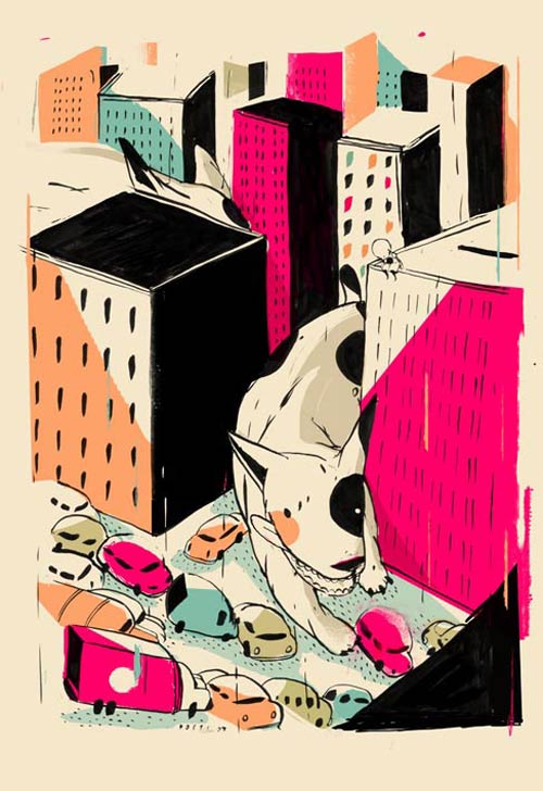pietari posti illustrator illustration