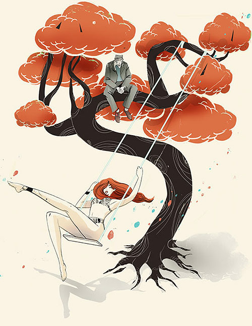 pietari posti illustrator illustration