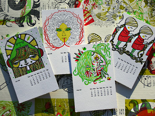 studio on fire letterpress design