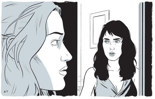 adrian tomine artist illustrator illustration