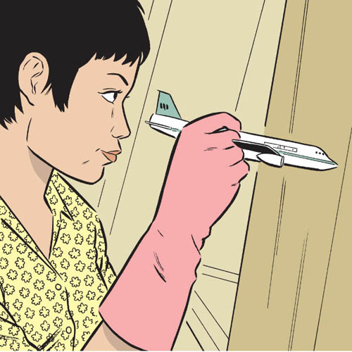 adrian tomine artist illustrator illustration