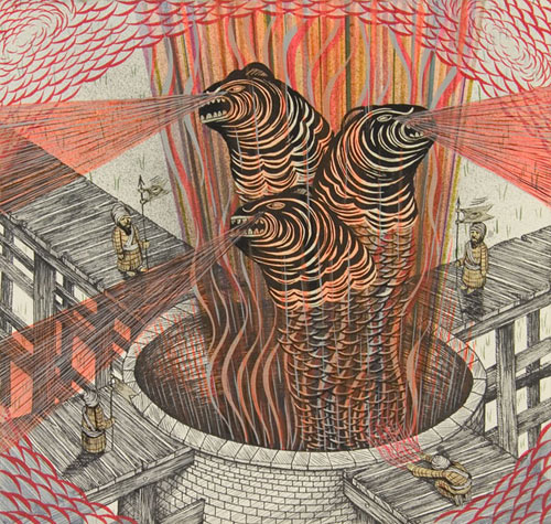 andrew schoultz painter painting art illustration