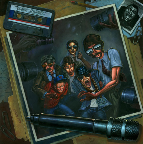 beastie boys art painting illustration photo