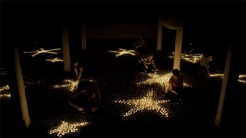 electrabel famous tv spot candles