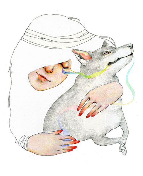 fumi mini nakamura miniature mouse illustration drawing illustrator