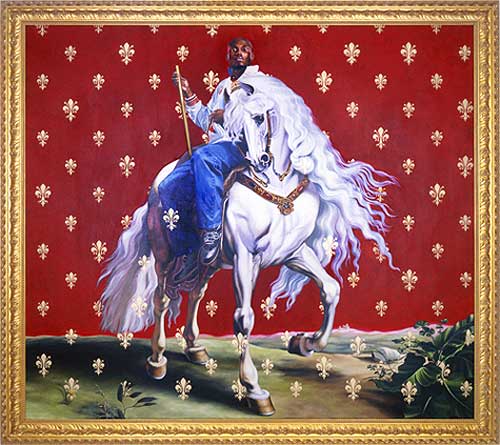 kehinde wiley painter painting urban Renaissance