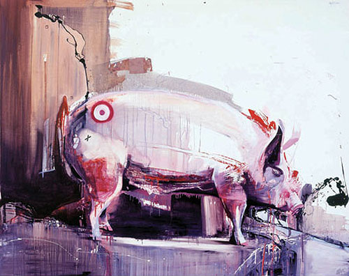 marcus jansen painting painter oil collage