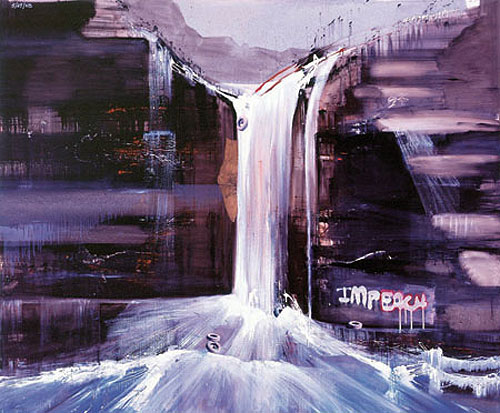 marcus jansen painting painter oil collage