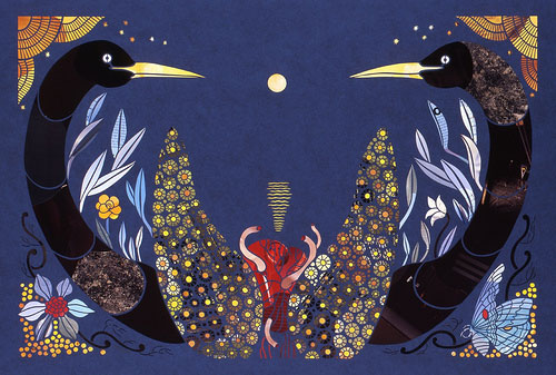 mayuko fujino paper cut art artist