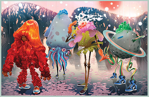 ronald kurniawan illustrator illustration type painter