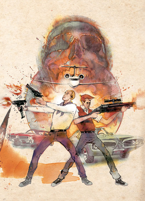 adult swim Bill Sienkiewicz venture brothers dvd packaging