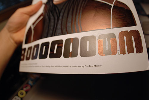 booooooom project 7 alter a magazine cover