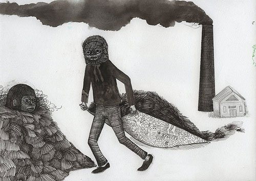 christopher davison drawing art painter painting artist illustrator illustration mixed media