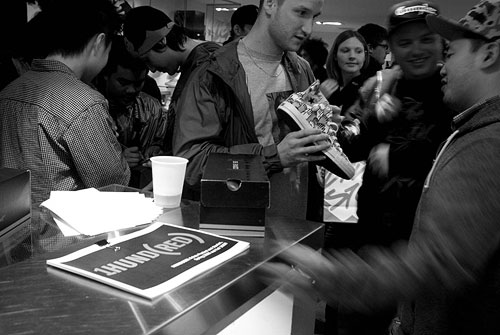 converse product red livestock vancouver jeff hamada event charity