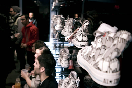 converse product red livestock vancouver jeff hamada event charity