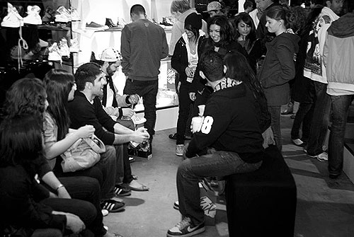 converse product red livestock vancouver jeff hamada event charity