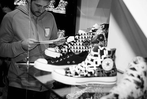 converse product red livestock vancouver jeff hamada event charity