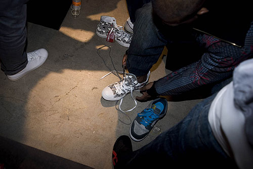 converse product red livestock vancouver jeff hamada event charity