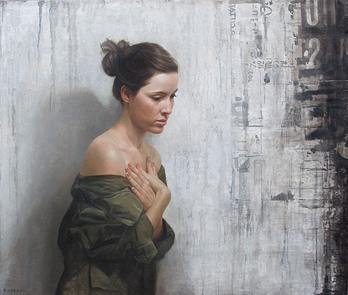 david kassan painting painter artist portrait