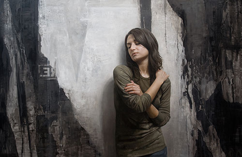 david kassan painting painter artist portrait