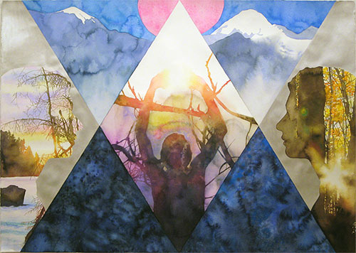 erika somogyi painter watercolor painting