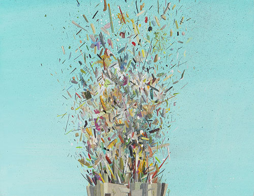 ethan hayes-chute painting painter artist abstract