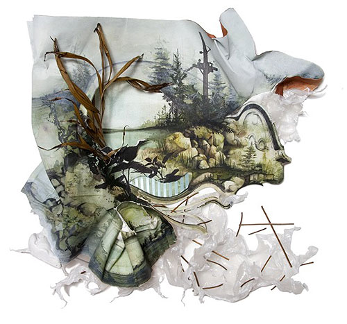 gregory euclide painting drawing mixed media relief