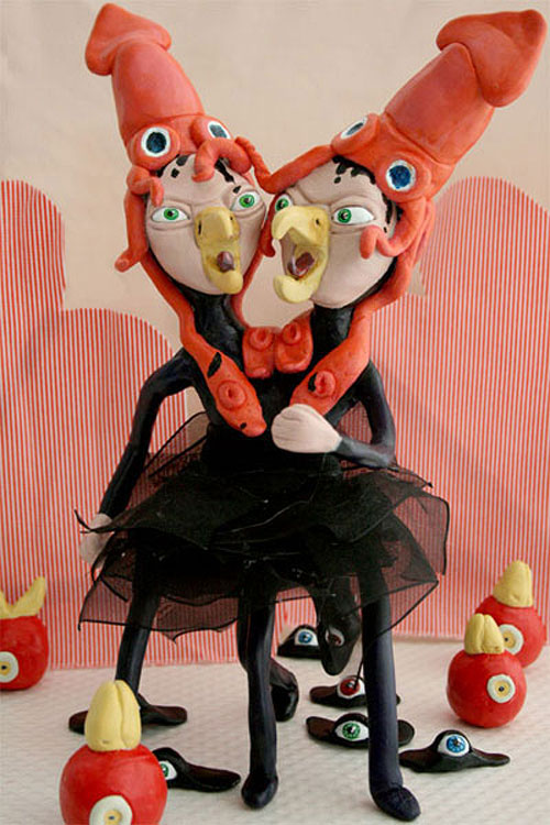 jessica fortner toronto canada illustration illustrator sculpture sculptor 3d