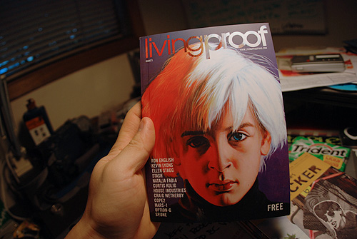living proof magazine graf photo art free publication