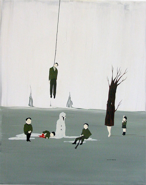 marcel dzama painter painting artist spike guero beck goya spike jonze