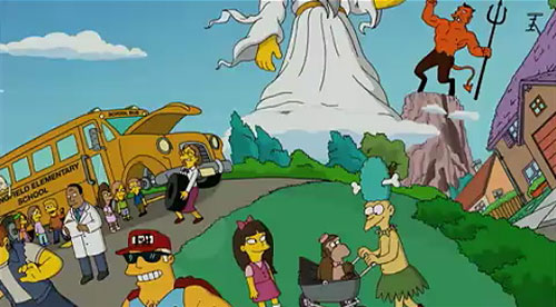 simpsons hd intro new makeover widescreen