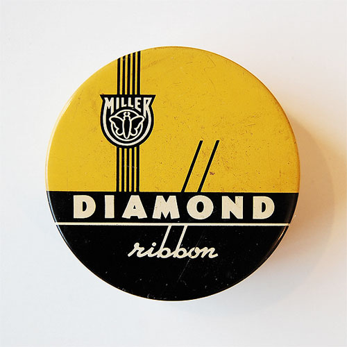 typewriter vintage ribbon tin collection uppercase