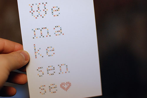 booooooom design for mankind free encouragement project postcard