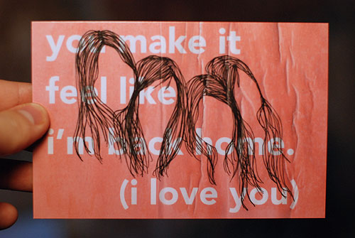 booooooom design for mankind free encouragement project postcard